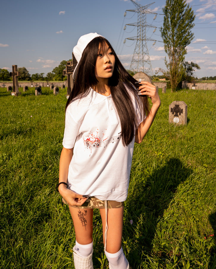 ABYSS broken melody polo - ABYSS
