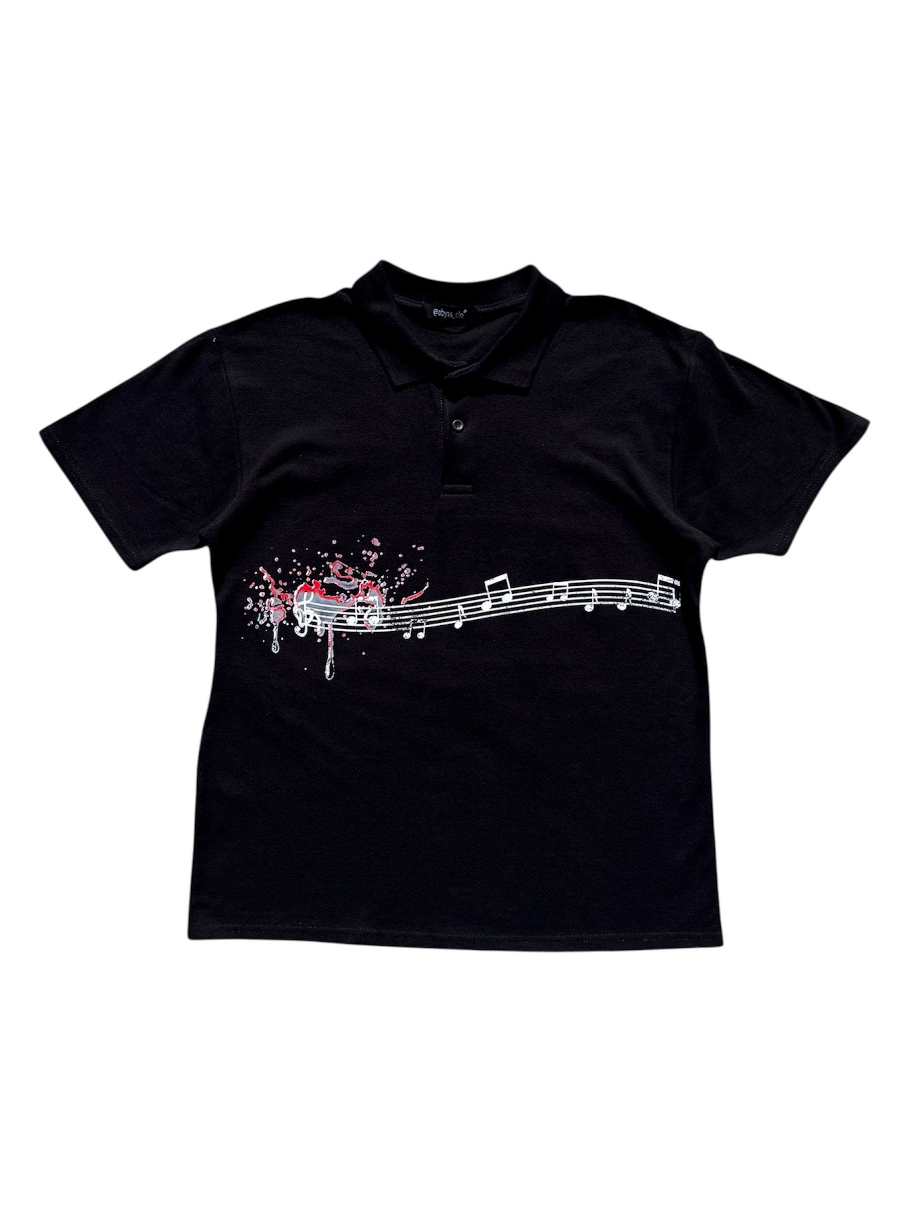 ABYSS broken melody polo - ABYSS